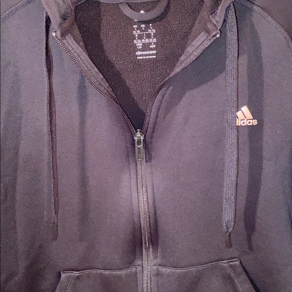 Large Adidas Climawarm zip-up hoodie - Picture 2 of 6